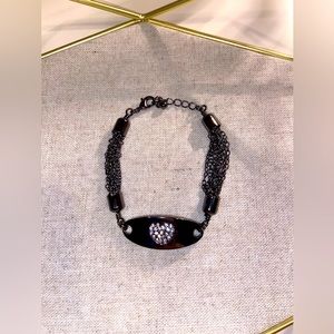 Lia Sophia Love Note ID Tag Bracelet